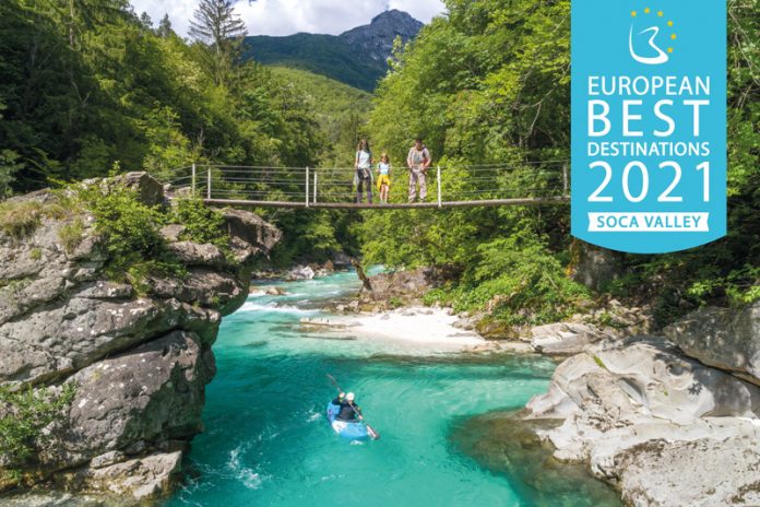 Das Sočatal wurde von der Europäischen Kommission als eines der besten Reiseziele für nachhaltigen Tourismus ausgezeichnet.