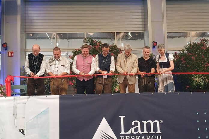 Feierliche Eröffnung der neuen Multifunktionsobjekts auf dem Unternehmensgelände der Lam Research AG in Villach. Foto: Büro LHStv.in Schaunig