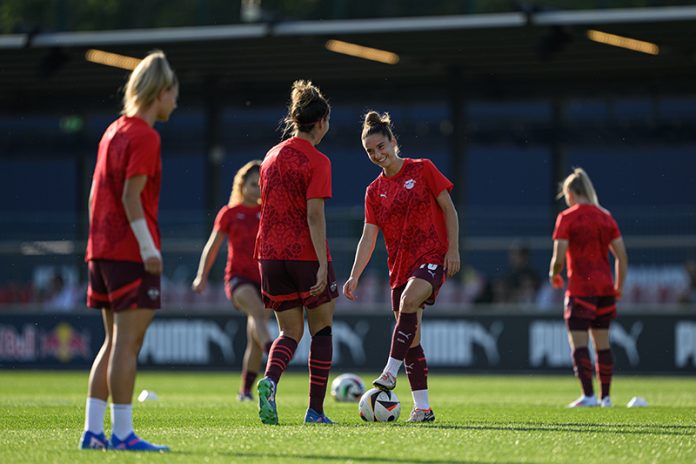 Michela Croatto: „Das Schönste ist einfach der Spaß am Fußball – Fußball gibt mir einfach alles!“Foto: RB Leipzig/motivio